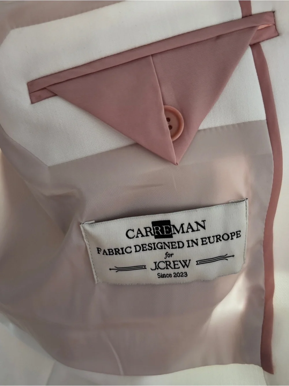 J. Crew Cropped Lady Blazer in four seasons stretch ivory size 10 women’s